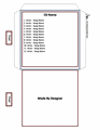Cd Envelope Template